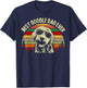 Best Doodle Dad Ever Funny Goldendoodle Dad Vintage Gifts T-Shirt - T-Shirt | Navy