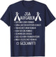 Junggesellenabschied Aufgaben JGA T-Shirt - T-Shirt | Navy