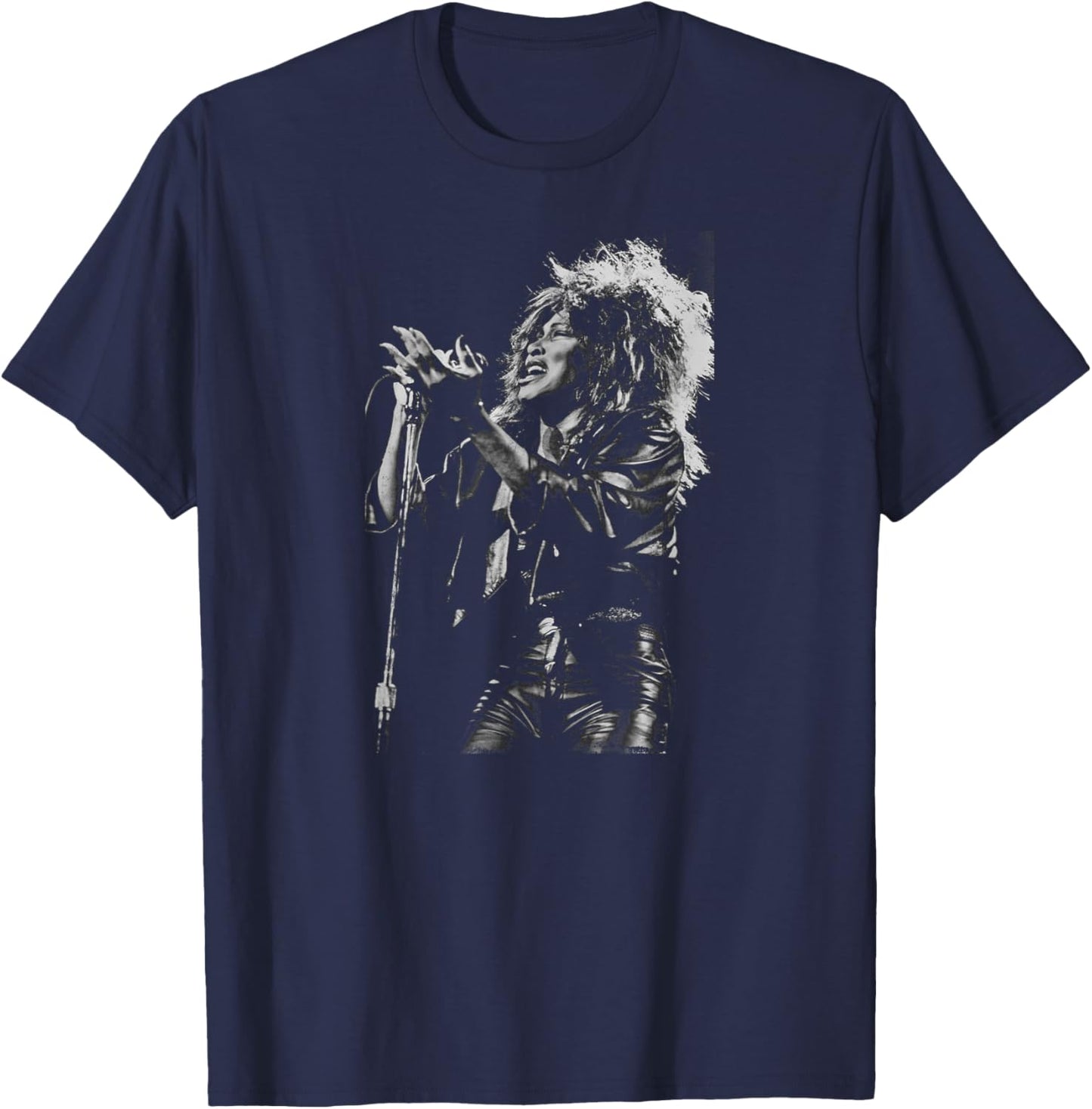 Tina Turner tritt live auf , black T-Shirt - T-Shirt | Navy