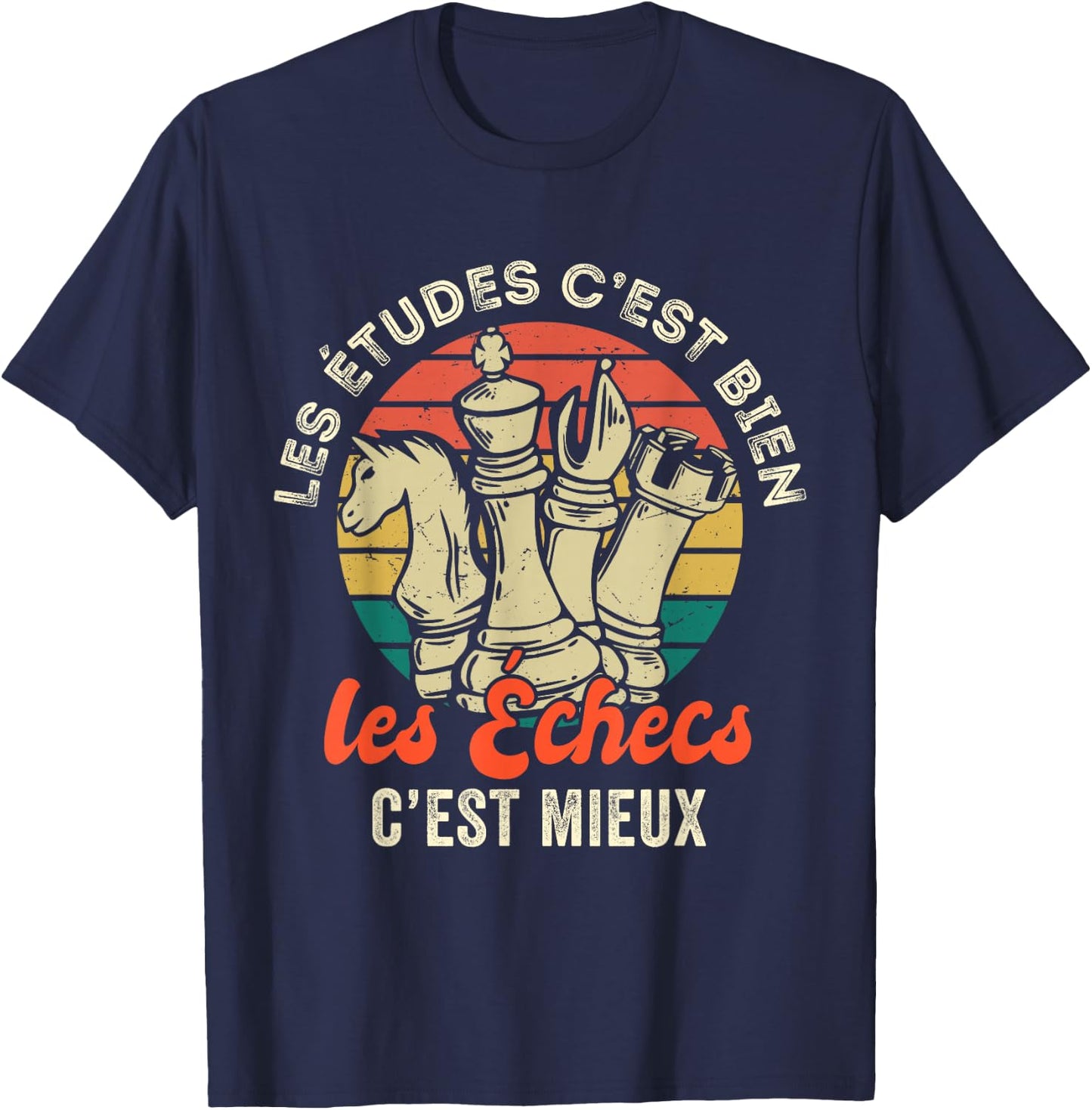 Funny Chess Games Funny Funny Man Child T-Shirt - T-Shirt | Navy