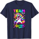 Funny Team Bride Evjf Femme Future Mariée Licorne , Black, Female X-Small T-Shirt - T-Shirt | Navy