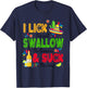 I Lick the Salt Swallow The Tequila Cinco De Mayo Fiesta T-Shirt - T-Shirt | Navy