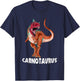 Carnotaurus Dinosaur Design T-Shirt - T-Shirt | Navy