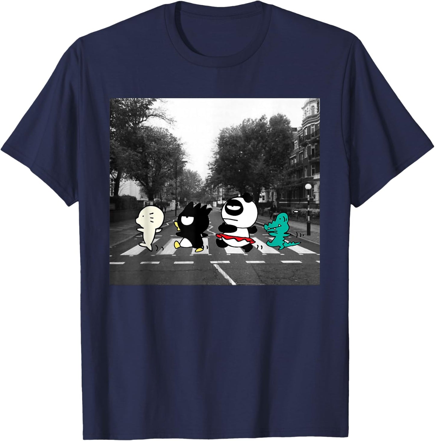 Badtz - Maru Crosswalk T-Shirt - T-Shirt | Navy