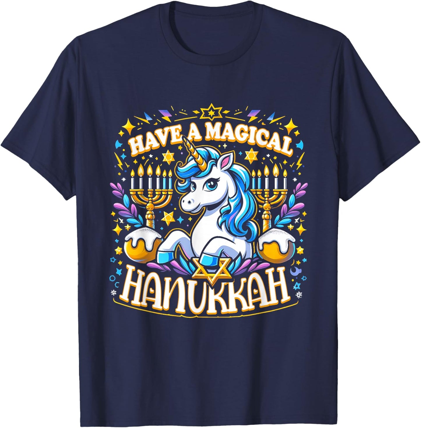 Girls Holiday T-Shirt - T-Shirt | Navy