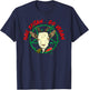 Hail Seitan Go Vegan Funny Vegan Goat Design for Vegans T-Shirt - T-Shirt | Navy