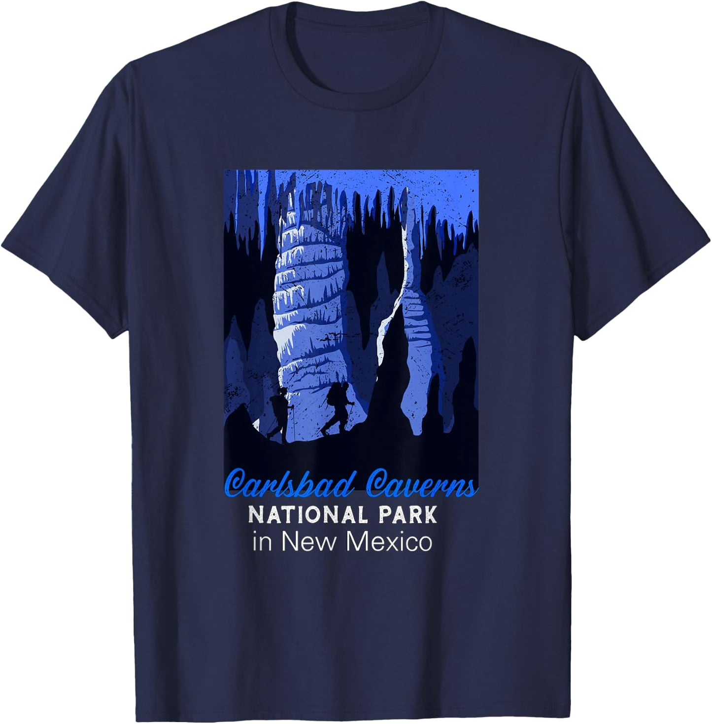 Carlsbad Caverns National Park New Mexico T-Shirt - T-Shirt | Navy