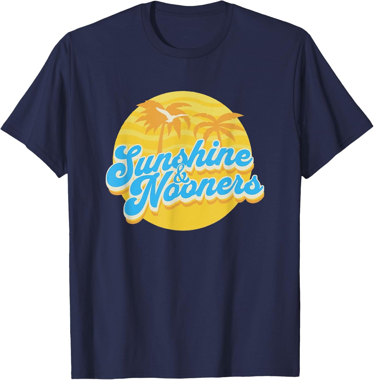 Bad Day To Be A Nooner | Day drinking Nooner Team T-Shirt - T-Shirt | Navy