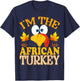 Thanksgiving I'm The African Turkey Matching T-Shirt - T-Shirt | Navy