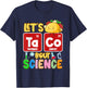 Lets Taco Bout Science, Science Pun, Science Teacher Women Kids T-Shirt - T-Shirt | Navy