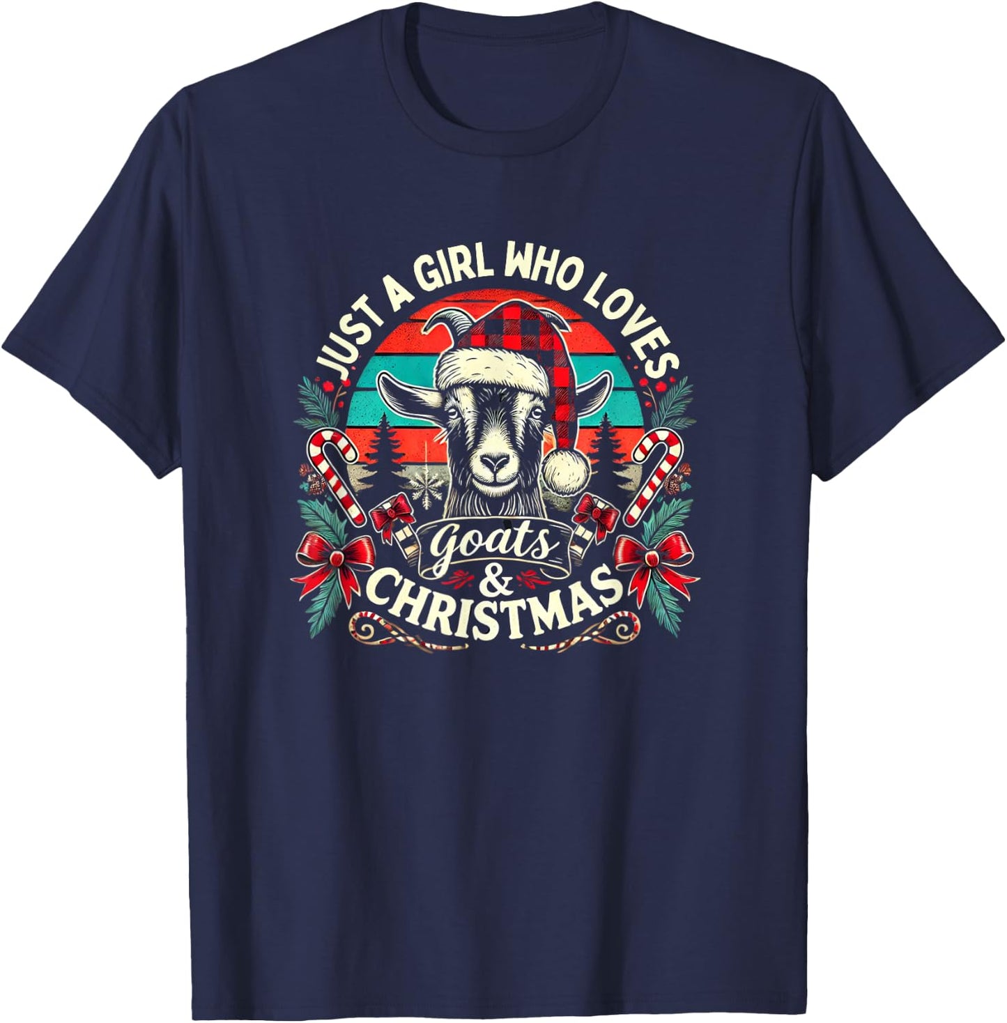 Child Black Modern Classic Fit Christmas T-Shirt - T-Shirt | Navy