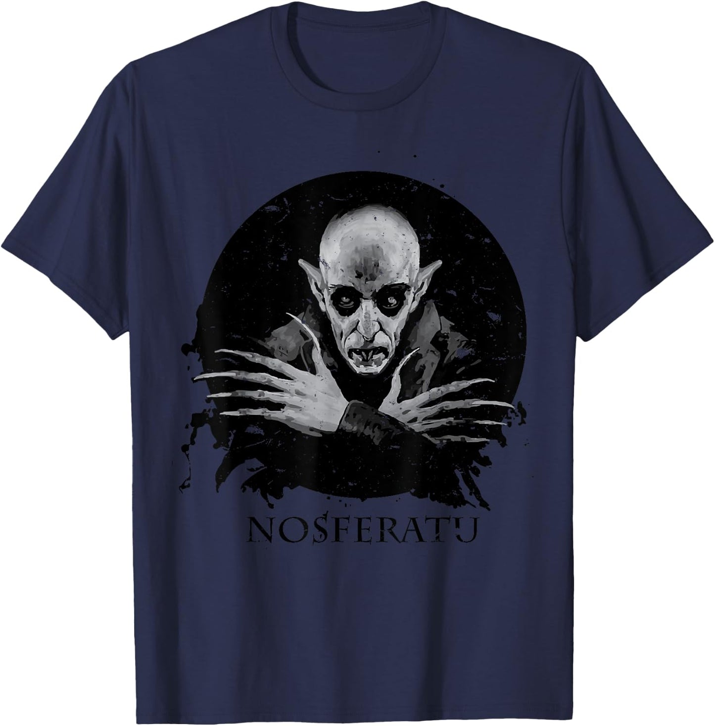 Vampire Halloween T-Shirt - T-Shirt | Navy