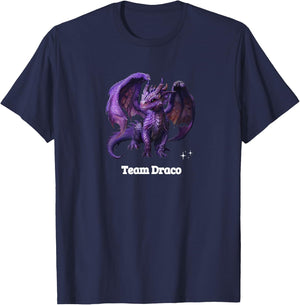 Draco der Lichtdrache T-Shirt - T-Shirt | Navy