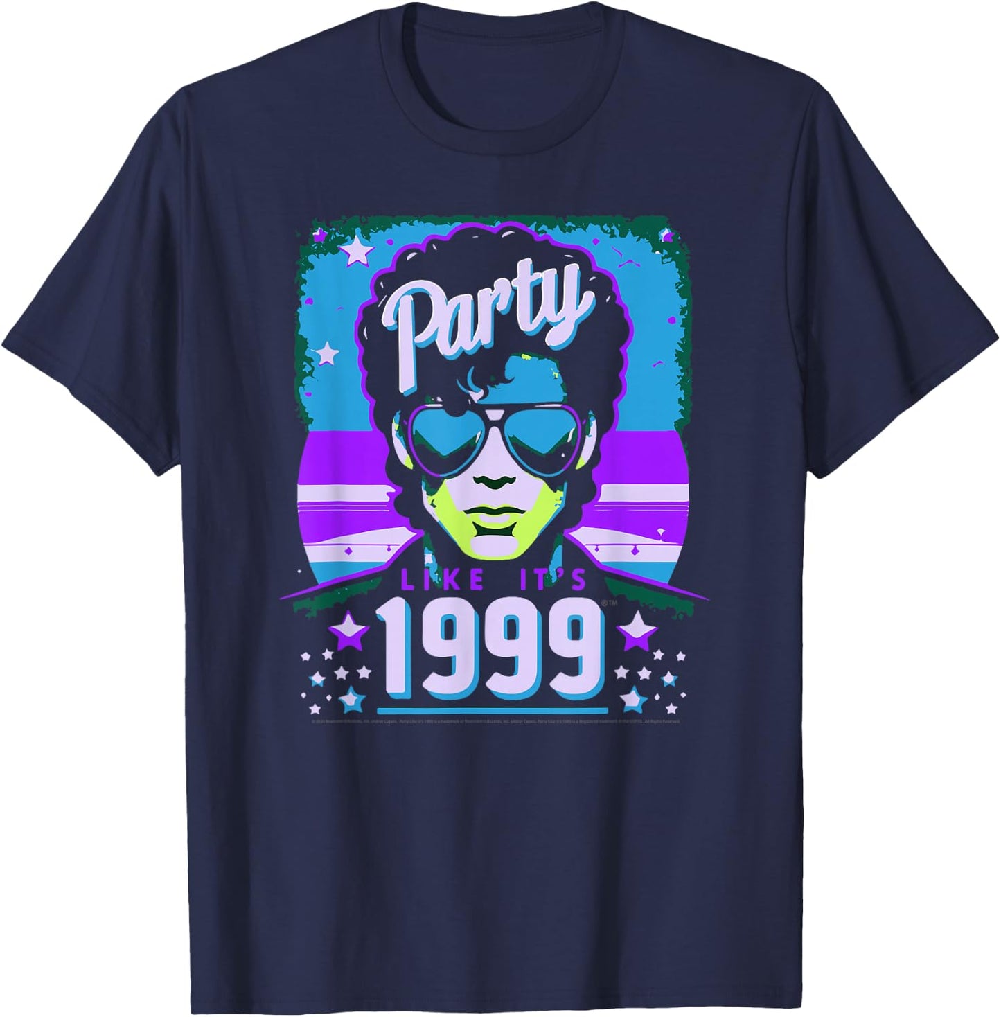 Party Like Its 1999 - Design KB-16d T-Shirt - T-Shirt | Navy
