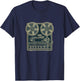 Classic Reel to Reel Recorder for Analog Music Fans T-Shirt - T-Shirt | Navy