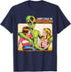 Retro Funny Don't Talk To Strangers Alien 80s Humor Gift T-Shirt - T-Shirt | Navy