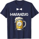 Customisable Beer Costume Fancy Dress Beer Oktoberfest Malle Party , black T-Shirt - T-Shirt | Navy