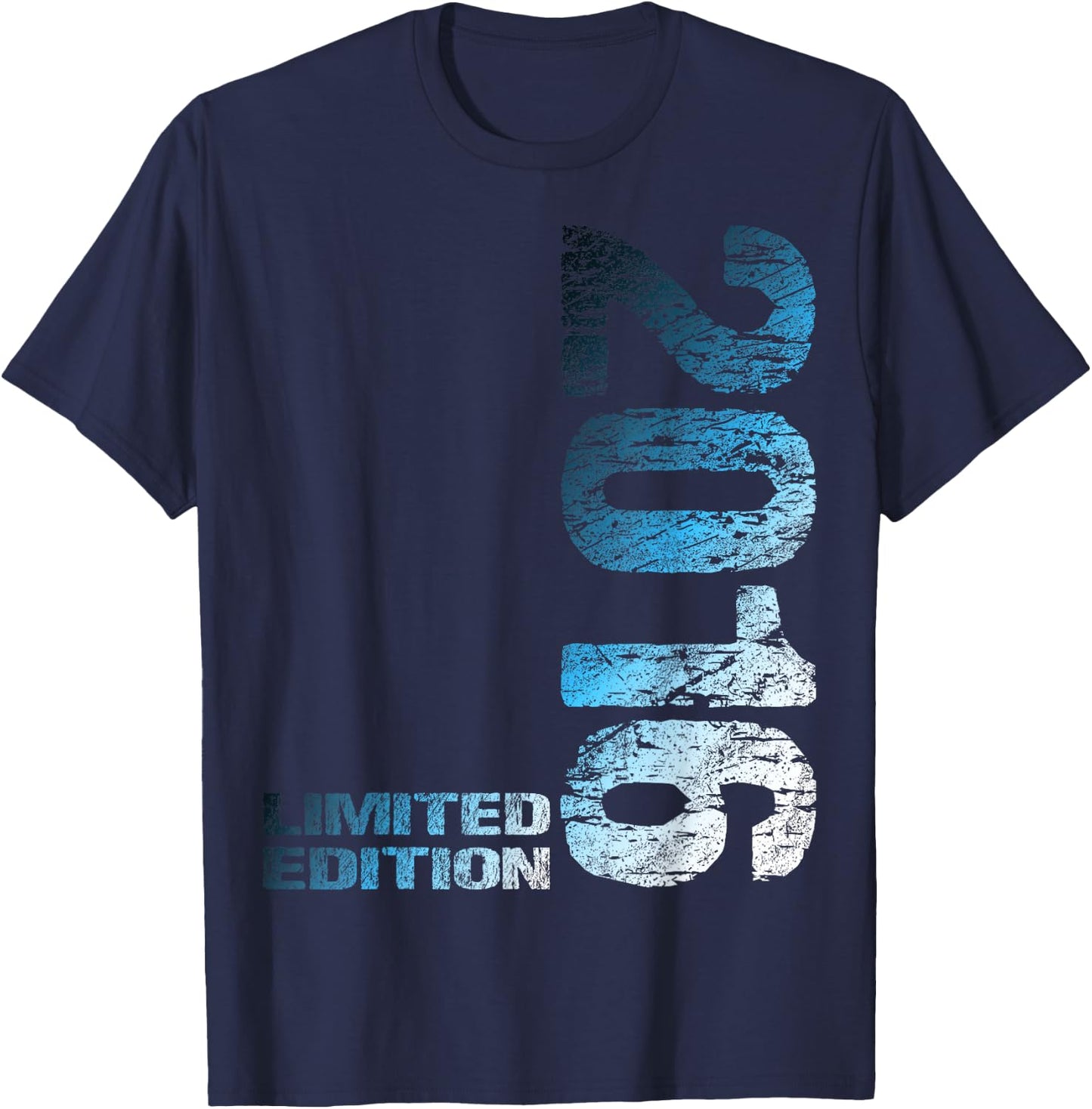 2016 Junge Mädchen 10. Geburtstag Limited Edition 10 T-Shirt - T-Shirt | Navy