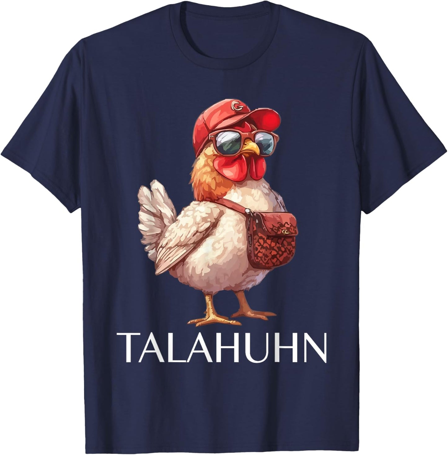 Talahuhn Spruch Lustig Tala Huhn Motiv , -Erwachsene, Schwarz, S T-Shirt - T-Shirt | Navy