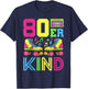80s Child 80s Outfit 80s Costume 80s Party 80s , black T-Shirt - T-Shirt | Navy