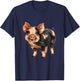 Kune Kune Pig Breeder Kune Kune Lover Kune Kune Pig Girl T-Shirt - T-Shirt | Navy