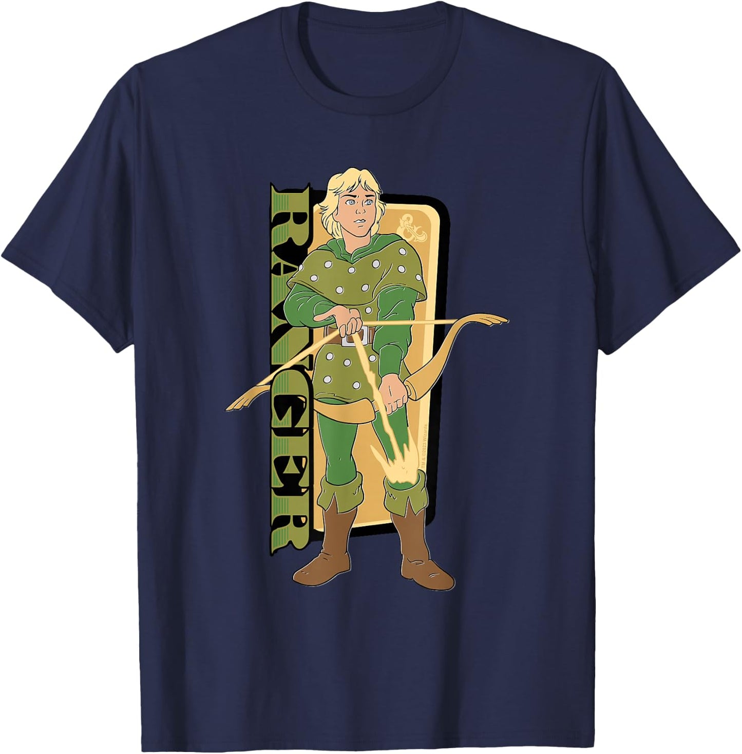 Dungeons & Dragons Hank the Ranger T-Shirt - T-Shirt | Navy
