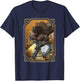 Harry Potter: Magic Awakened Hagrid Motorbike Framed Card T-Shirt - T-Shirt | Navy