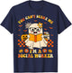 You Can't Scare Me I'm a School Social Worker Halloween T-Shirt - T-Shirt | Navy