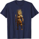 Aztec Jaguar Warrior Native Mexican Mythology Men Women T-Shirt - T-Shirt | Navy