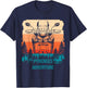 Pyrenees Twin Adventure Rider CRF Edition Biker Travel Retro , Black, S T-Shirt - T-Shirt | Navy