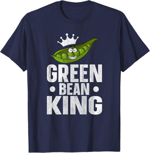 Green Bean King T-Shirt - T-Shirt | Navy