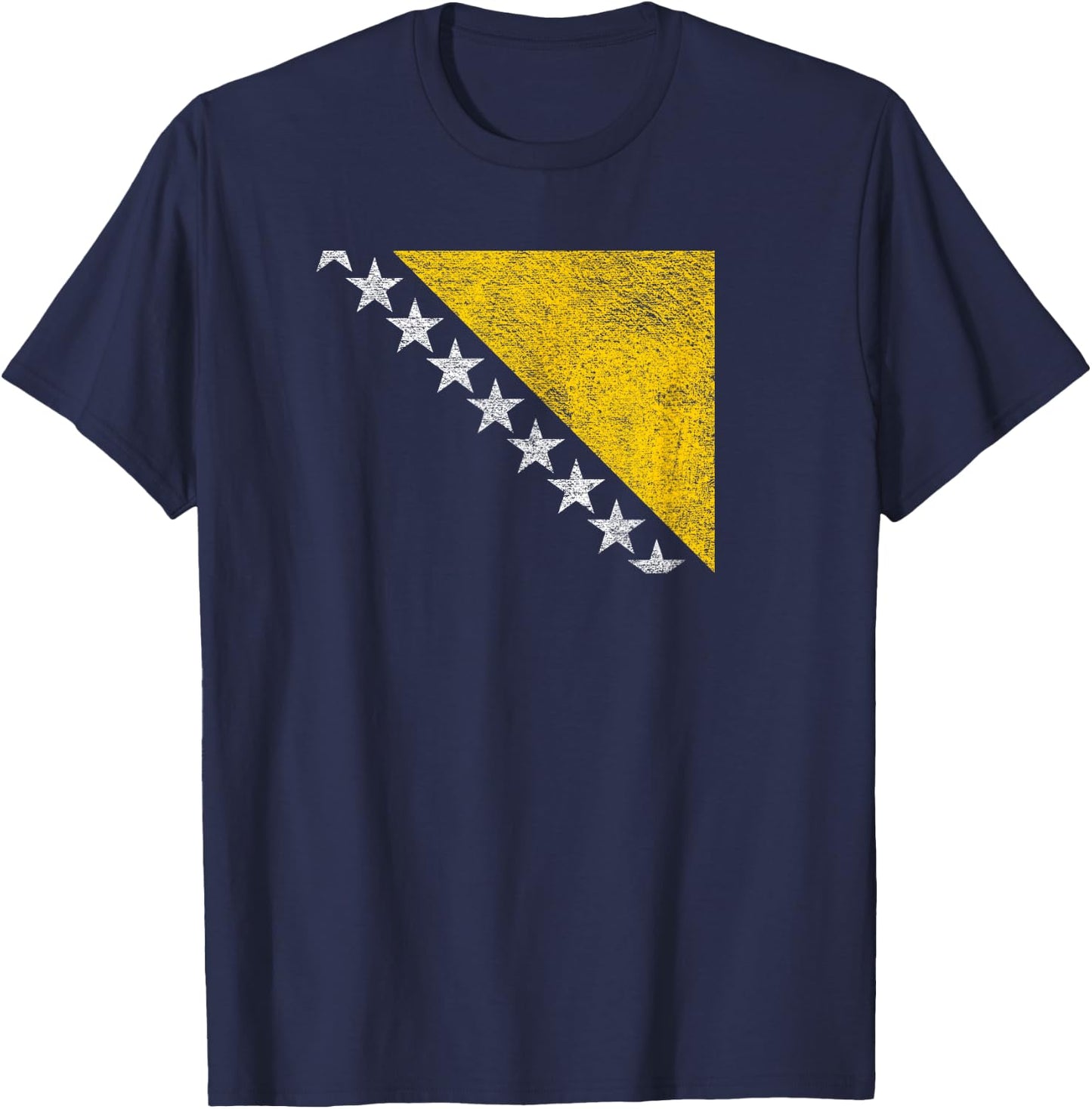 BOSNIEN UND HERZEGOWINA Flagge Sarajevo Yugoslavia T-Shirt - T-Shirt | Navy