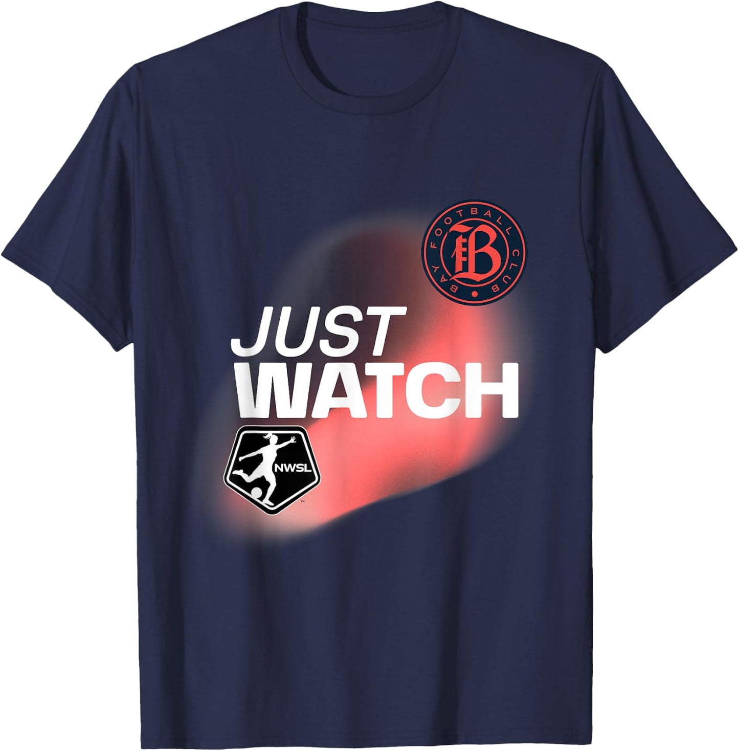 Officially Licensed NWSL Bay FC T-Shirt - T-Shirt | Navy