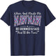 When God Made Me Mawmaw He Grinned This'll Be Fun T-Shirt - T-Shirt | Navy