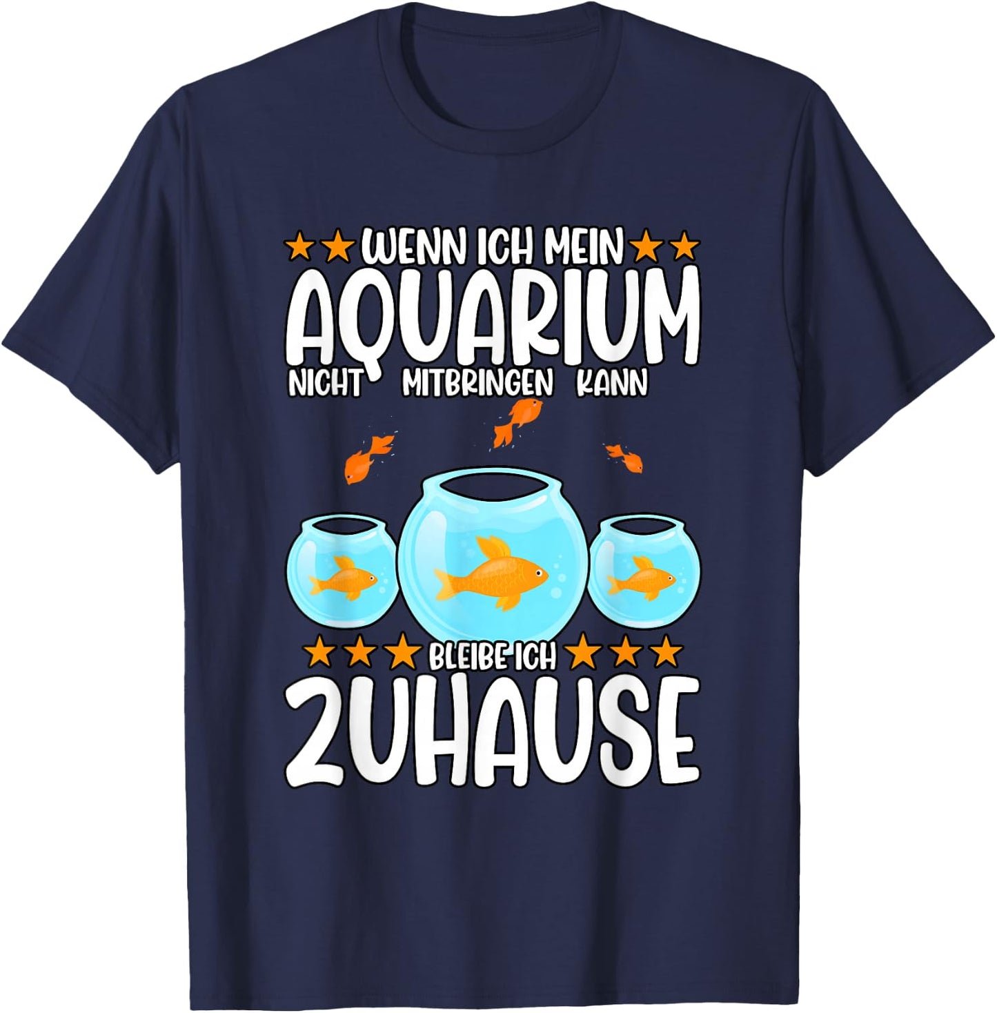 Aquarian , black T-Shirt - T-Shirt | Navy