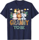 Soon To Be Granny Jungle Animal Safari Gender Reveal T-Shirt - T-Shirt | Navy