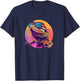 Tiny Dinosaur Retro Vintage Bearded Dragon Lover T-Shirt - T-Shirt | Navy