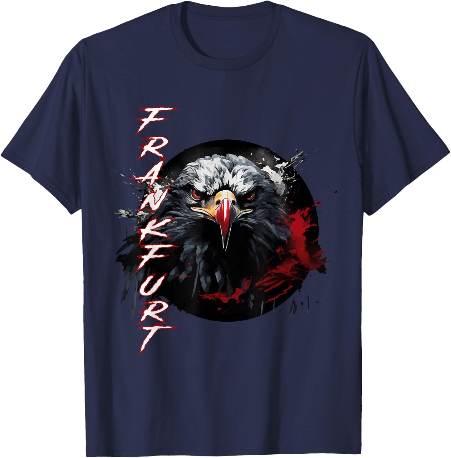 Frankfurt for Frankfurt Boys & Patriots FFM T-Shirt - T-Shirt | Navy