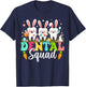 Teeth Dental Squad Dental Assistant Dentist Happy Easter Day T-Shirt - T-Shirt | Navy