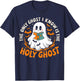 Halloween The Only Ghost I Know Is The Holy Ghost Christian T-Shirt - T-Shirt | Navy