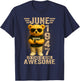 Ours en Peluche 79 Ans en Juin 1947 pour Homme et Femme T-Shirt - T-Shirt | Navy