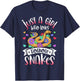 Just A Girl Who Loves Hognose Snakes T-Shirt - T-Shirt | Navy