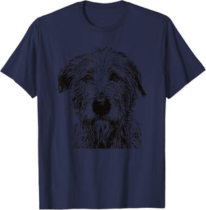 Irish Wolfhound T-Shirt - T-Shirt | Navy