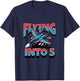 Kids Jet Hunter flying into a 5 year old boy for 5th birthday T-Shirt - T-Shirt | Navy