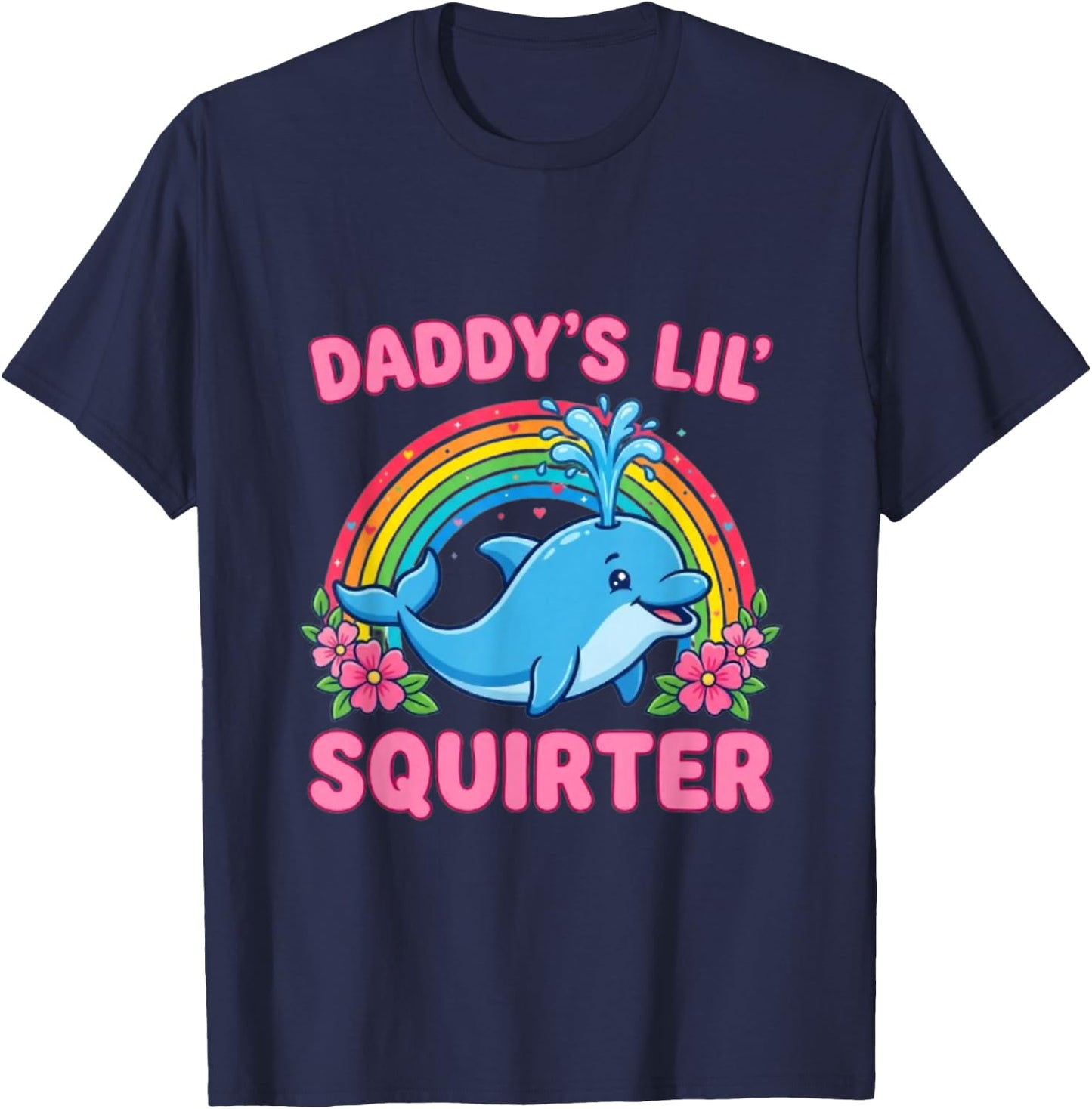 Daddy's Little Squirter T-Shirt - T-Shirt | Navy