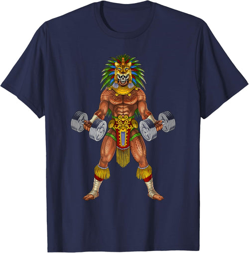 Aztec Jaguar Warrior Bodybuilding Gym Weightlifting Fitness