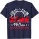 Race Car Birthday Party Racing Family Nene Pit Crew T-Shirt - T-Shirt | Navy