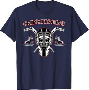 CRIMMITSCHAU Eishockey Hockey T-Shirt - T-Shirt | Navy