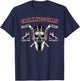 CRIMMITSCHAU Eishockey Hockey T-Shirt - T-Shirt | Navy