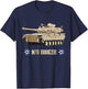US Military M10 Booker army armoured fighting vehicle T-Shirt - T-Shirt | Navy